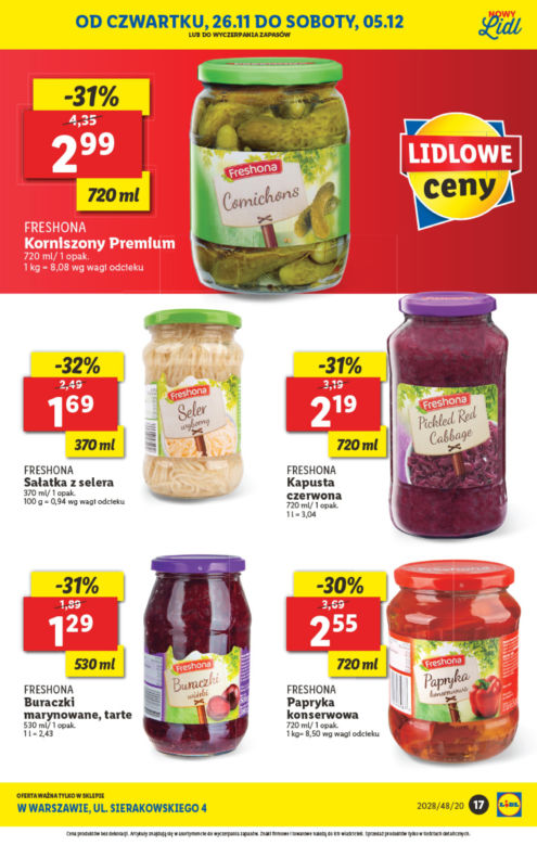 Gigantyczne promocje w warszawskim Lidlu