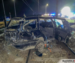 Wypadek na przejeździe kolejowym między Boguszycami i Dąbrową