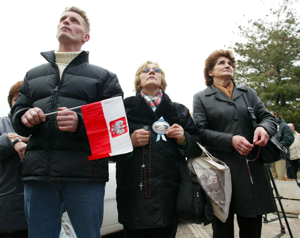 Tak wierni zareagowali na śmierć papieża Jana Pawła II