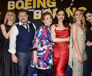 Ekipa Boeing Boeing po spektaklu