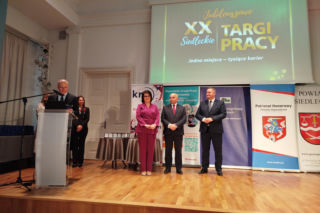 Jubileuszowa uroczystość z okazji 20-lecia Siedleckich Targów Pracy