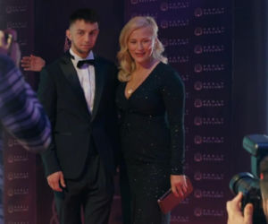 Barwy szczęścia, odcinek 3284. Mirek (Oliwier Kozłowski), Justyna (Sylwia Juszczak-Krawczyk)