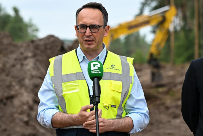 Rozpoczęcie budowy "Przylądka Pomerania" w Świnoujściu