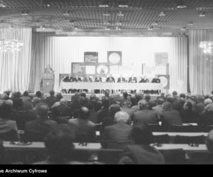 Kongres Intelektualistów w Obronie Pokojowej Przyszłości Świata w Hotelu Victoria w Warszawie