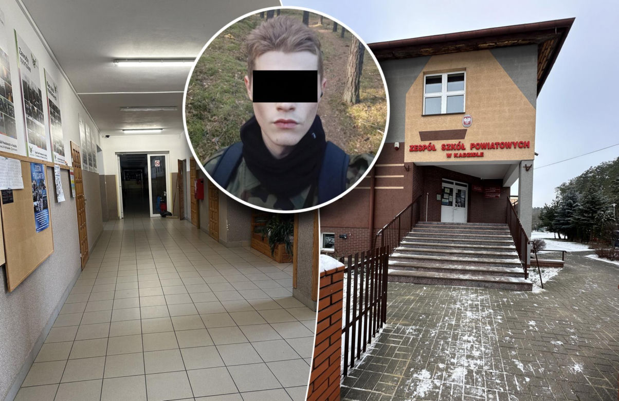 Zmyli ślady krwi po makabrze w szkole. Uczniowie zostali zwolnieni z lekcji