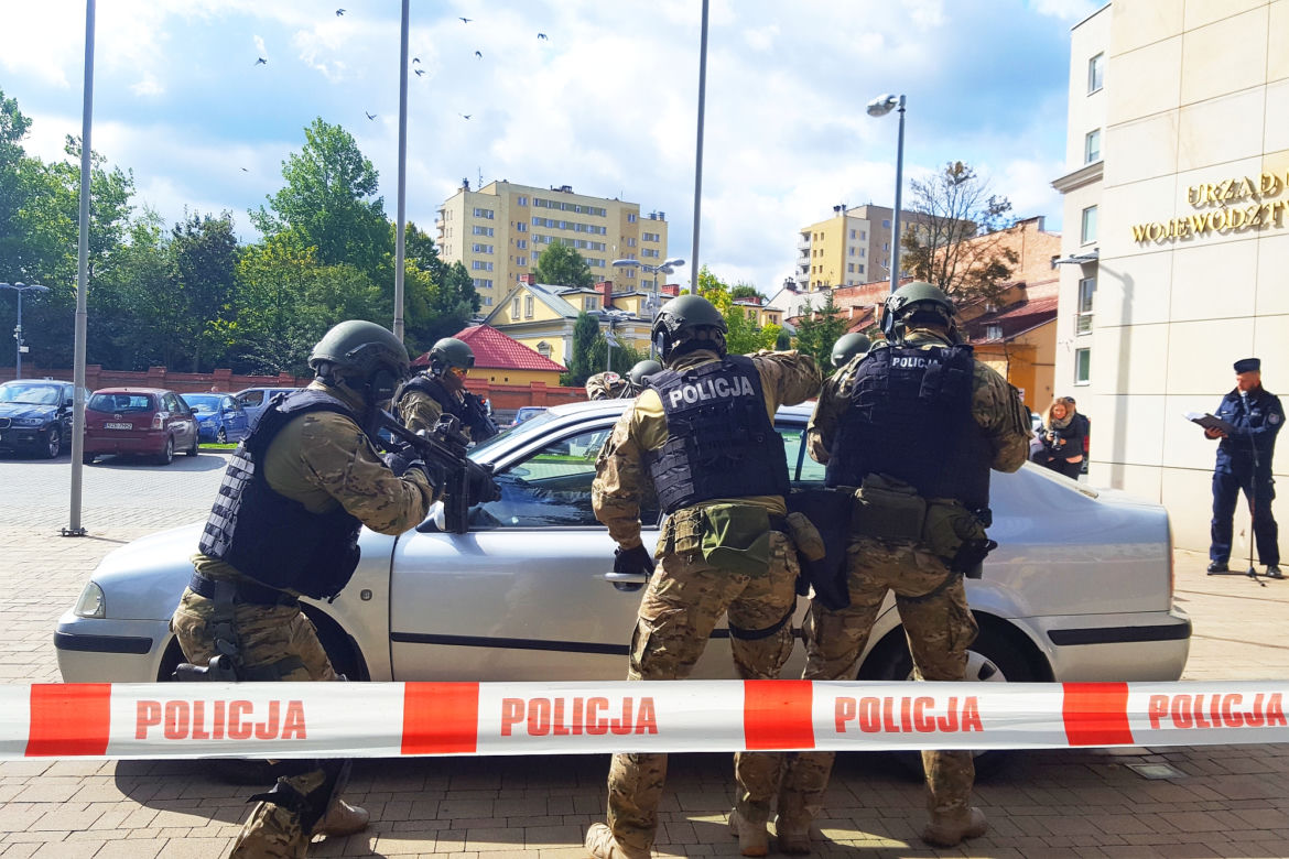 Atak terrorystyczny w Urzędzie Marszałkowskim w Rzeszowie? To tylko ćwiczenia