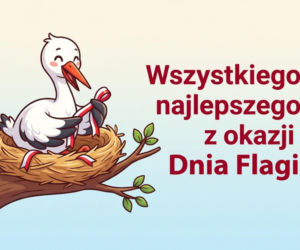 Pozdrowienia na 2 maja 2026. Najlepsze życzenia na Dzień Flagi skopiowania i wysłania