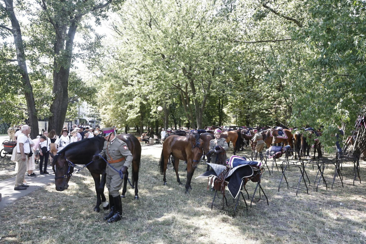 Tłumy na defiladzie wojskowej w Warszawie