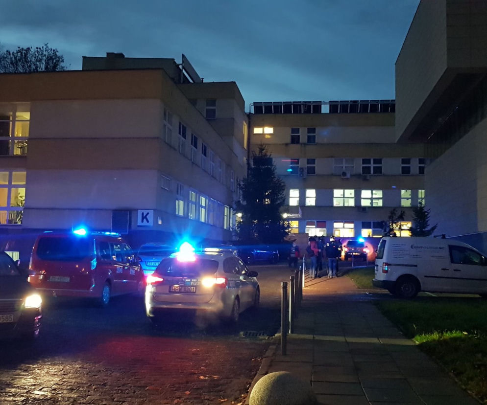 Pożar w szpitalu na szczecińskich Pomorzanach 