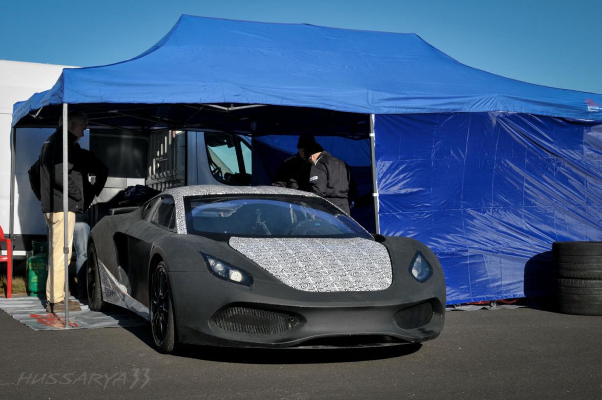Arrinera Hussarya podczas testów