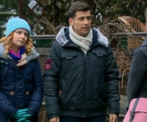 M jak miłość odc. 1132. Maja (Marta Kurzak), Ewa (Dominika Kluźniak), Marek (Kacper Kuszewski)
