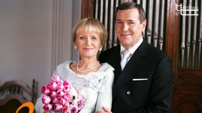 Barwy szczęścia. Zenek Grzelak (Jan Pęczek), Basia (Sławomira Łozińska)