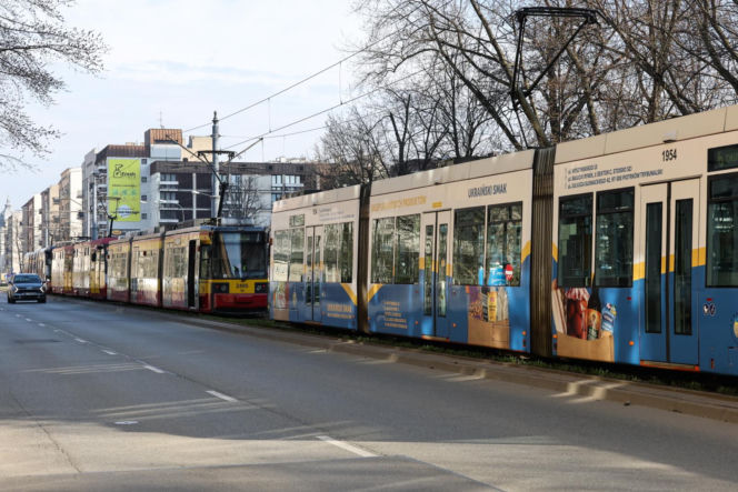 Wykolejenie tramwaju w centrum Łodzi. Są ranni