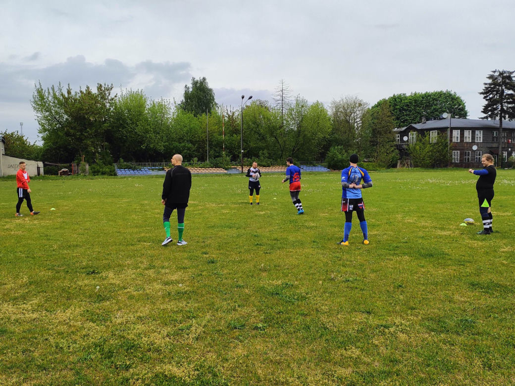 Jak wyglądają treningi łódzkiej drużyny rugby? Sroki szykują się na nowy sezon