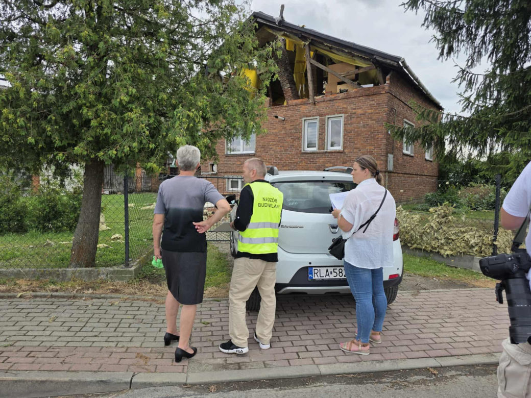 Został tylko gruz i dach w domu w ogrodzie. Wstrząsająca relacja z nawałnicy na Podkarpaciu