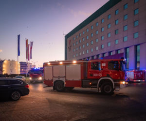 Pożar hotelu Plaza we Wrocławiu. Jedna osoba poniosła śmierć