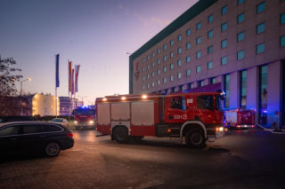 Pożar hotelu Plaza we Wrocławiu. Jedna osoba poniosła śmierć