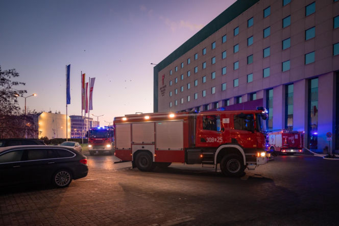 Pożar hotelu Plaza we Wrocławiu. Jedna osoba poniosła śmierć