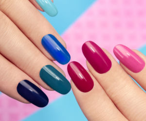 Manicure tytanowy
