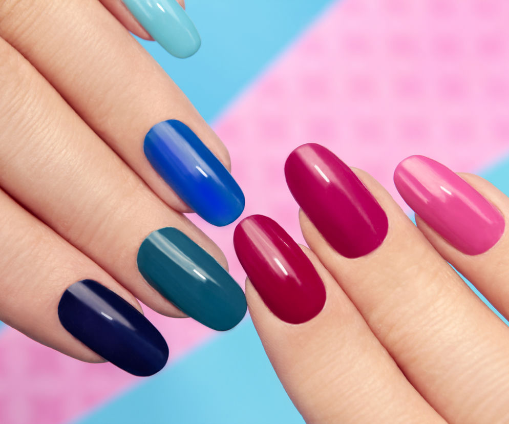 Manicure tytanowy