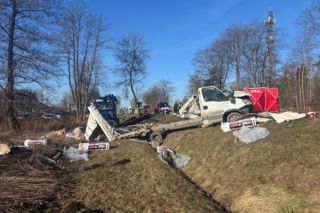 Śmiertelny wypadek na DK94 w Ładnej [ZDJĘCIA]