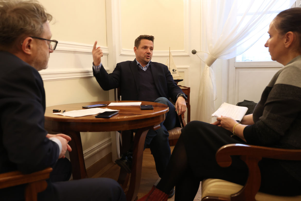 Redaktorzy "Super Expressu" wzięli prezydenta w krzyżowy ogień pytań
