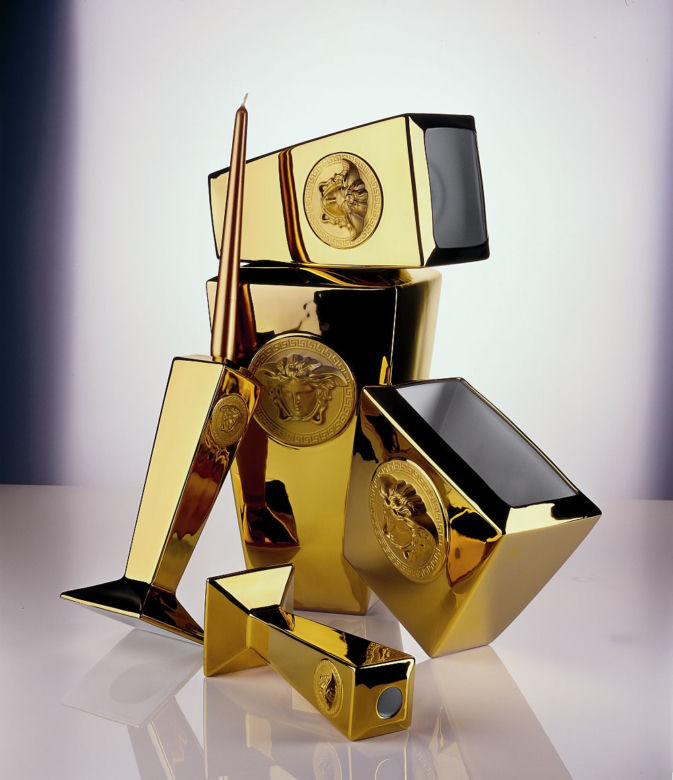 Kolekcja wazonów "Medusa Gold" Rosenthal