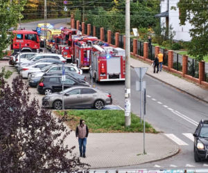 Ewakuacja ZSP 2 w Mińsku Mazowieckim!
