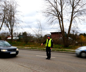 Policja w Ostródzie w dobie epidemii koronawirusa