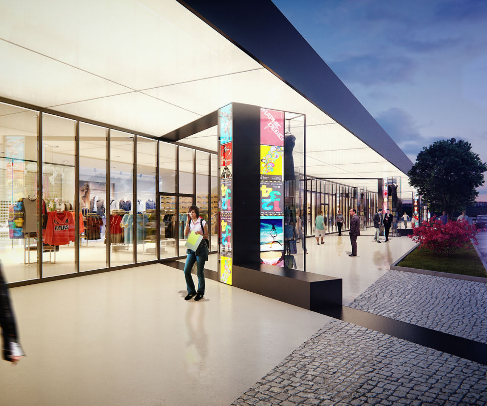Centrum handlowe Miejsce Piastowe - nowa inwestycja w województwie podkarpackim. Inwestorem galerii handlowej jest Rank Progress