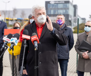 strajk w fabryce autobusów w Bolechowie