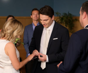 M jak miłość odc. 1903. Dima (Pszeniczny Michaił), Julia (Marta Chodorowska)