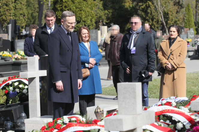 Kaczyński uczcił pamięć ofiar katastrofy smoleńskiej