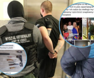 Łódź: Publikował zdjęcia policjantów i ich rodzin oraz nawoływał do prześladowania. Pokazał kastety i broń podpisując Wpadajcie pieski
