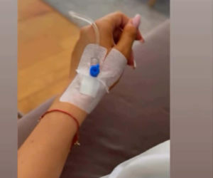 Ciężarna Dominika Serowska z kroplówką w dłoni. Co się stało ukochanej Hakiela?