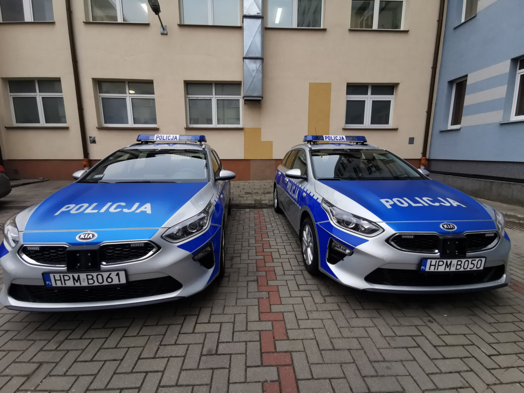 Nowe radiowozy policji w Białymstoku