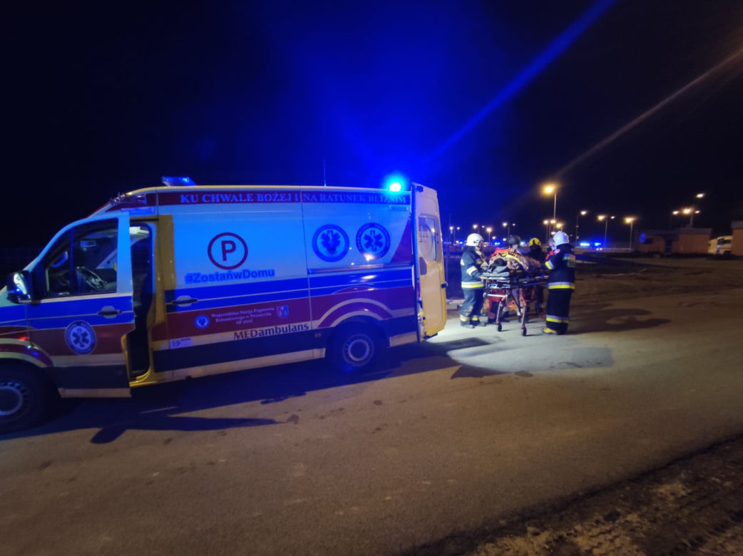 Tragiczny wypadek autokaru na autostradzie A4. Zdjęcia ratowników medycznych