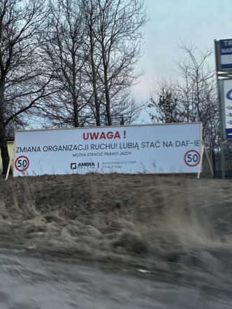 Nowe przepisy i nowe ostrzeżenie dla kierowców