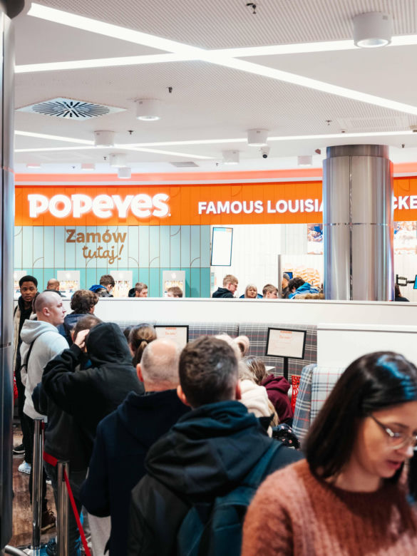 Tłumy na otwarciu Popeyes w Rzeszowie