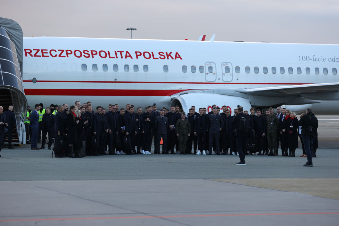 Reprezentacja Polski odlatuje do Kataru