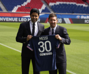 Leo Messi zaprezentowany w PSG
