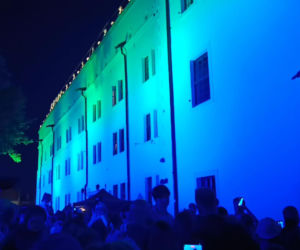 Nowa iluminacja Zamku Książąt Pomorskich w Szczecinie