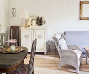 Kobiece wnętrze w stylu shabby chic