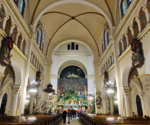 Szopka ojców franciszkanów w Katowicach Panewnikach