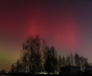 Zorza polarna w Łodzi i regionie. Czegoś takiego nie widuje się często