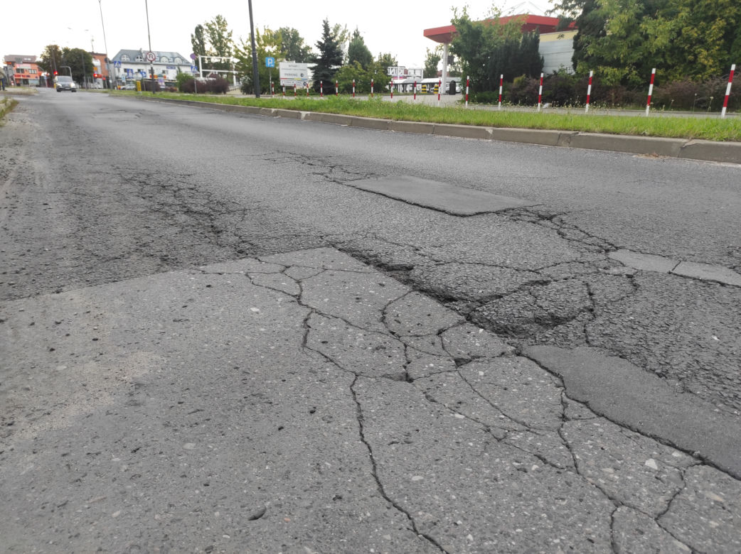 Tak wygląda ulica Jubilerska na Pradze-Południe. Zdaniem urzędników została naprawiona
