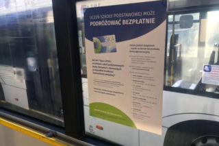 3 września początek roku szkolnego. ZDiTM przypomina, że uczniowie jeżdżą za darmo!