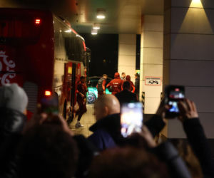 Reprezentacja Polski: nocny powrót do hotelu po meczu