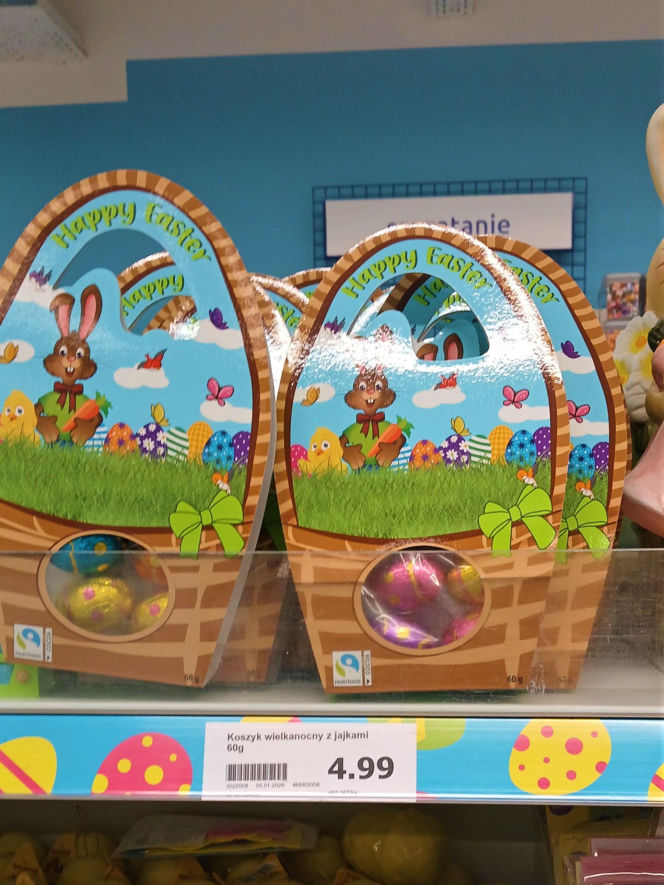 Wielkanocne produkty pojawiły się w sklepach już w styczniu