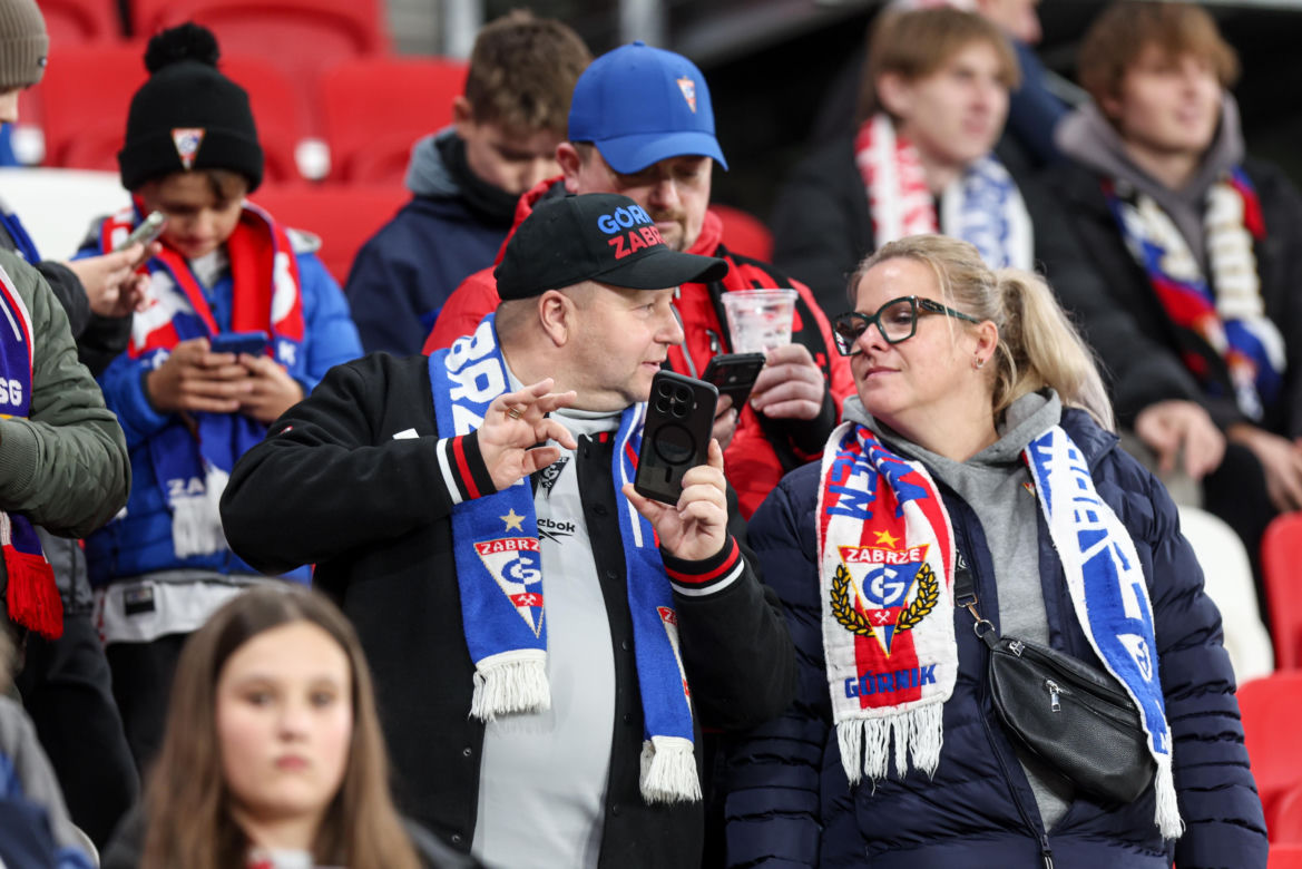 Górnik Zabrze - Legia Warszawa: Zdjęcia kibiców i zawodników z hitu 13. kolejki PKO BP Ekstraklasy